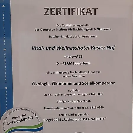 Oeko-landhotel Basler Hof 4*